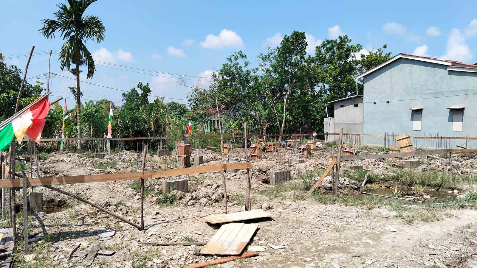 Progres Pembangunan Masjid Ratu Asy Syifa (Pekan Ke-7)