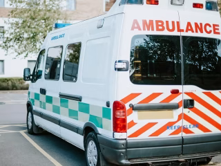 Mobil Ambulance Masjid Ratu Asy Syifa